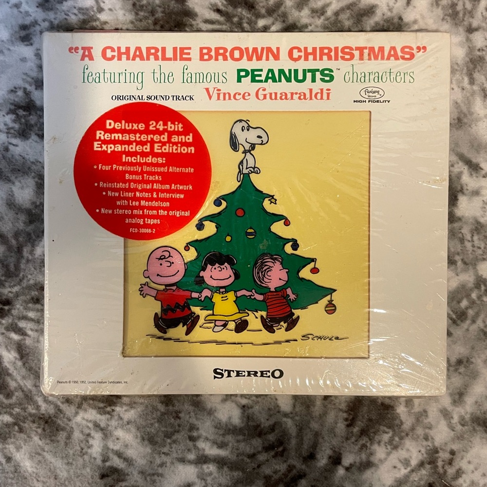 New “A Charlie Brown Christmas”Soundtrack CD